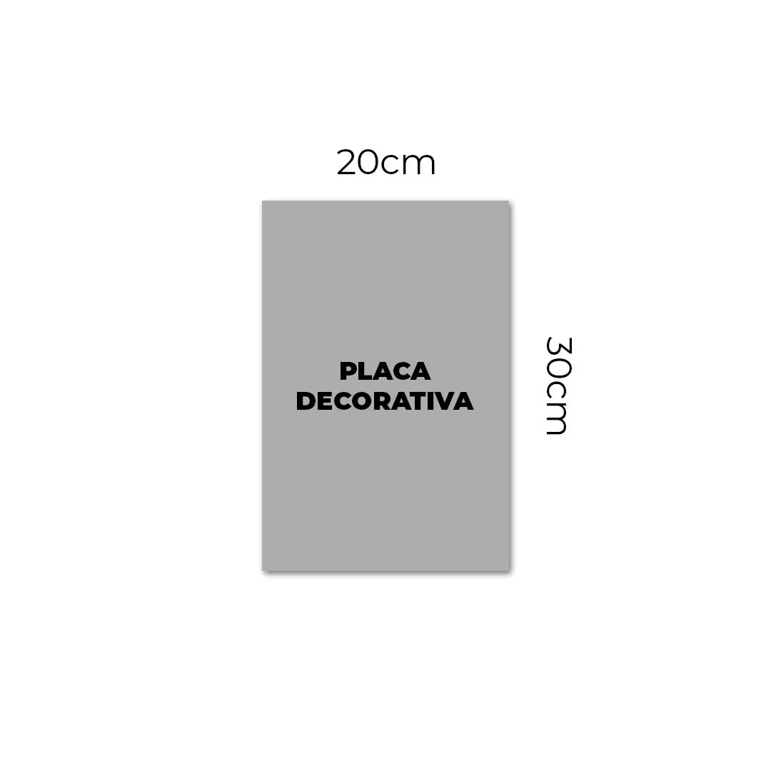 Placa Decorativa Dupla Bebida