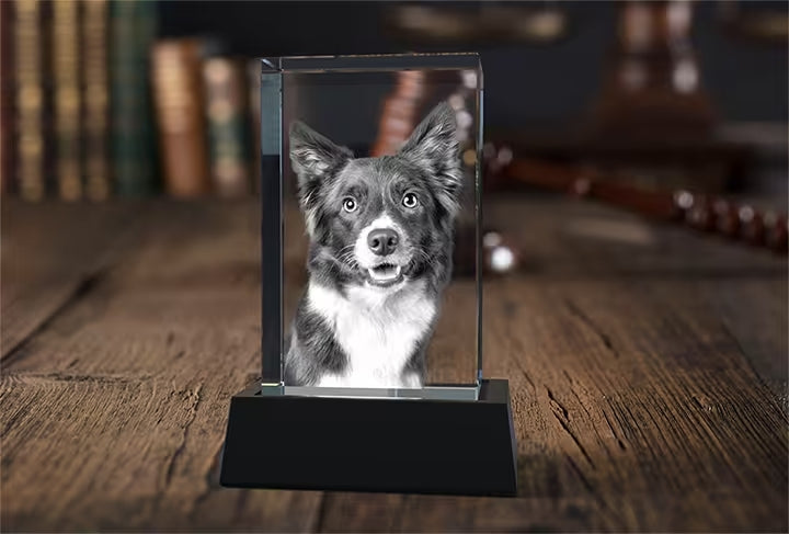 Cristal Personalizado 3D | Eternize Momentos
