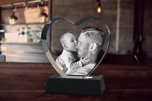 Cristal Personalizado 3D | Eternize Momentos