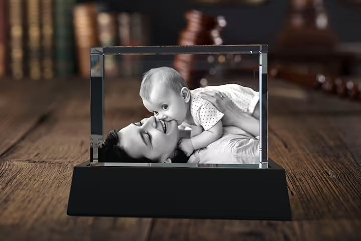 Cristal Personalizado 3D | Eternize Momentos