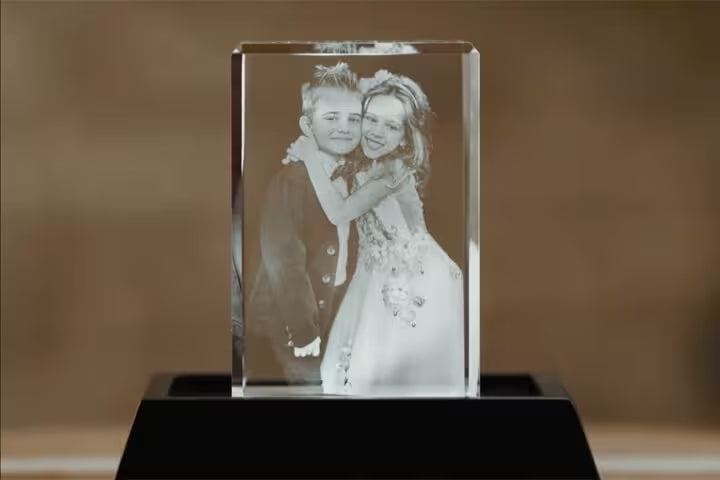 Cristal Personalizado 3D | Eternize Momentos