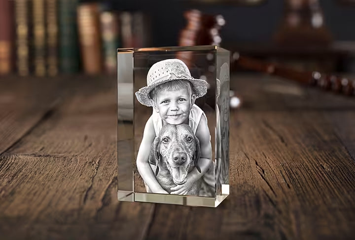 Cristal Personalizado 3D | Eternize Momentos