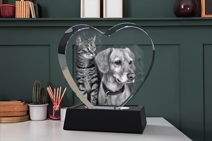 Cristal Personalizado 3D | Eternize Momentos