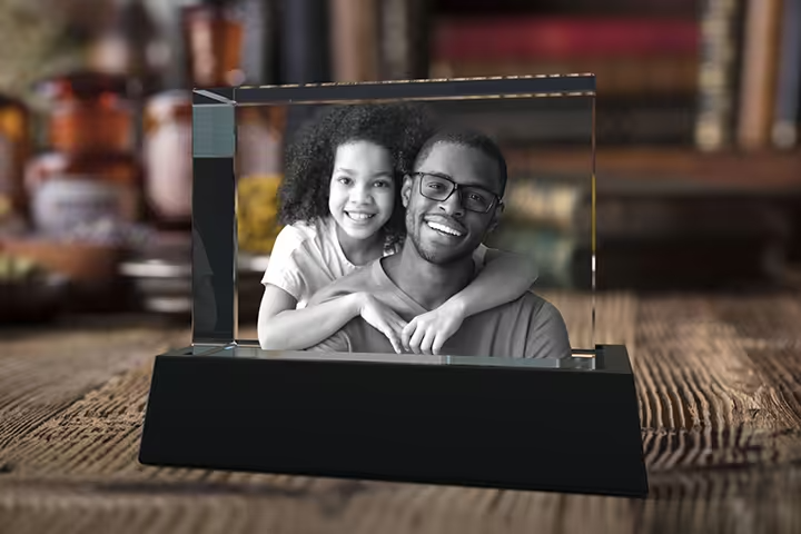 Cristal Personalizado 3D | Eternize Momentos