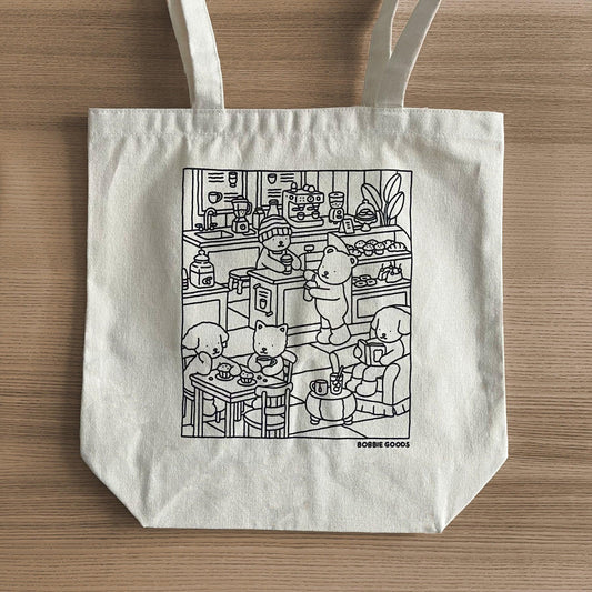 Coffee Shop Tote Bag