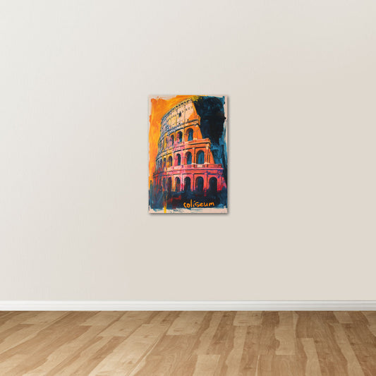 Placa Decorativa Coliseu